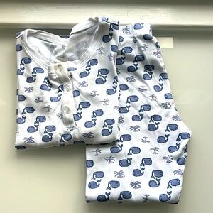 Roller rabbit long sleeve pj set size 12